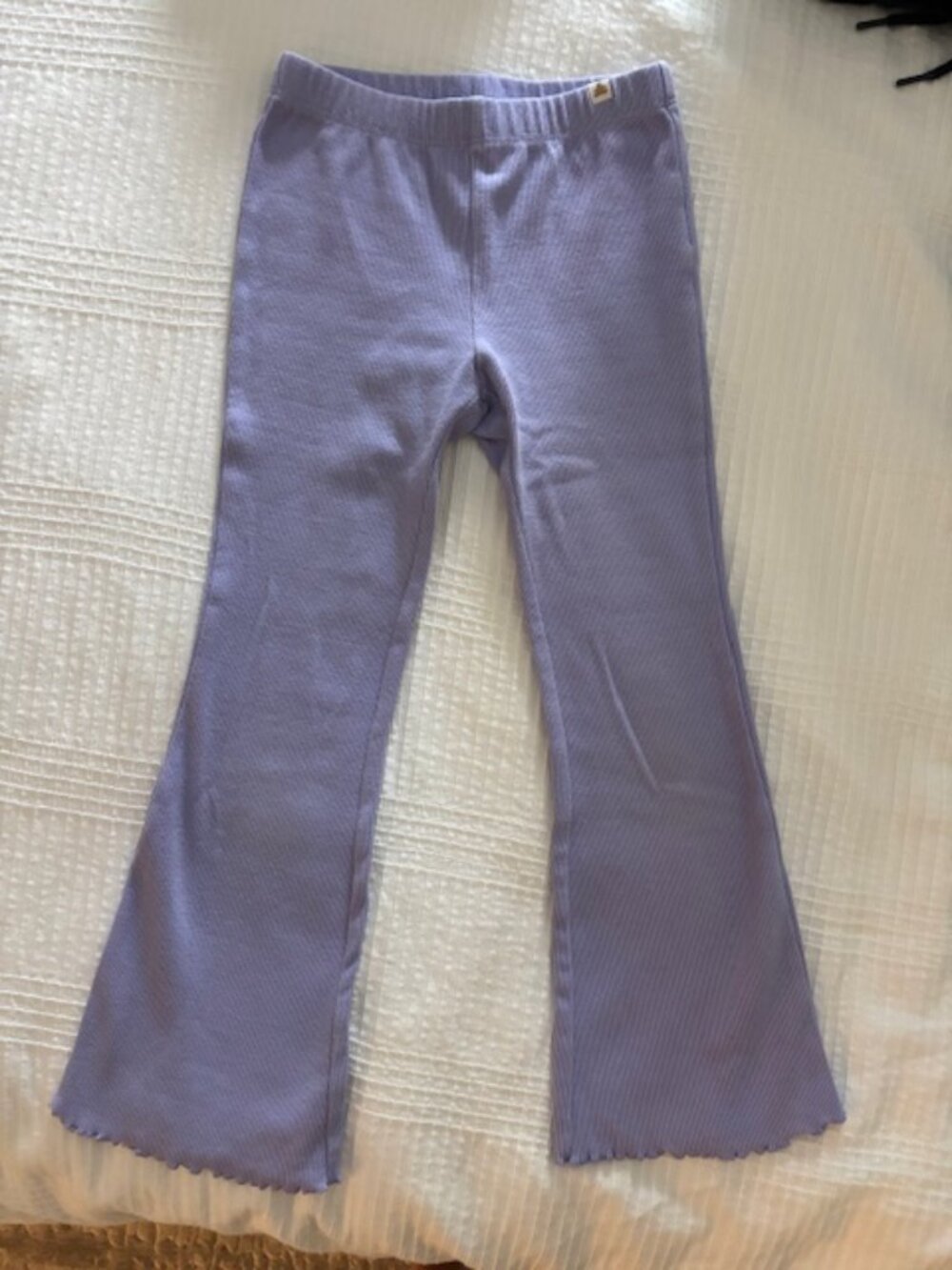 Girls Baby Gap Purple Flare Leggings in 6T